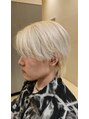アース コアフュールボーテ ふじみ野店(EARTH coiffure beaute)&nbsp;ハイトーンセンターパート◎
