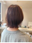 切りっぱなしボブ