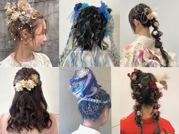 リック(Ric by KENJE)の写真/崩れにくく時間がたっても可愛さつづく♪結婚式や二次会などのイベント、デートや推し活にも！
