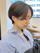 ロンドクロエ 横浜(Lond Chloe)&nbsp;前髪顔周りレイヤー+韓国ボブ/髪質改善/縮毛矯正/黒髪[横浜]