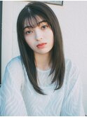 顔周りローレイヤーワンカール