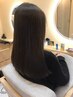 小顔似合わせカット＋髪質改善【うる艶ボリュームダウンヘア】
