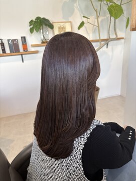 ウミトオト(umi to oto) しっとりしなやかラベンダーブラウン