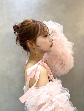 ジーナ 天神(Zina) ベージュカラー/春カラー/アップスタイル/ヘアセット