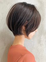 エリマ 武蔵小杉(elima) 武蔵小杉大人ショートレイヤーカットベージュカラー丸みボブ◎