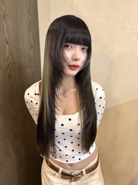 バディヘア アムル(BUDDY HAIR amour) 【栄 矢場町 大須】 デザインカラー ワイドバング