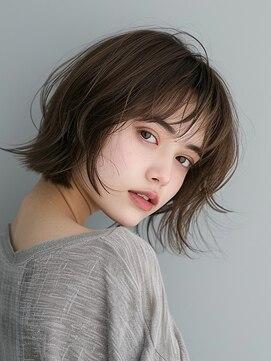 エレノア スパアンドトリートメント 大宮(Eleanor) 無造作ショートボブ