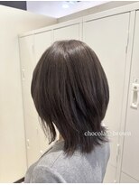 ジャパン ホンテン(JAPAN HONTEN) チョコレートブラウンカラー × ウルフスタイル