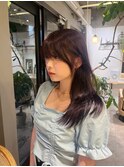 ブリーチあり派orなし派？透明感ラベンダーグレージュ【のぶち】