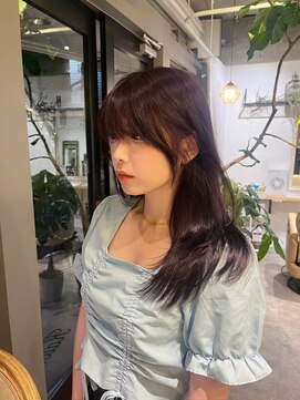 ゼストカロン(ZEST Kalon) ブリーチあり派orなし派?透明感ラベンダーグレージュ【のぶち】