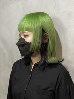 リエコー(RE'ECHO) ライムグリーン×ブラックインナー