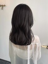 ラルジュ(large)&nbsp;【Large都筑】グレージュ.セミロング.20代30代40代