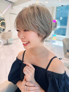 ルーブル(Louvre) 【Louvre】ミルクティーショート/デザインカラー