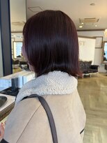 コワファースト 大分(COIFF1RST) 髪質改善/切りっぱなし/赤髪