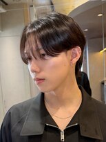 ロンドリメゾン 原宿(Lond re Maison.)&nbsp;men's/顔周り/ニュアンスパーマ/黒染め/韓国/ダウンパーマ