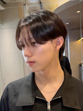 ロンドリメゾン 原宿(Lond re Maison.) men's/顔周り/ニュアンスパーマ/黒染め/韓国/ダウンパーマ