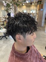 メンズクル(men's quru.)&nbsp;ツイストスパイラルパーマメンズパーマメンズマッシュ春日井駅