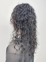 モリオ(morio) *ソバージュカーリーヘアハードパーマスパイラルパーマロング