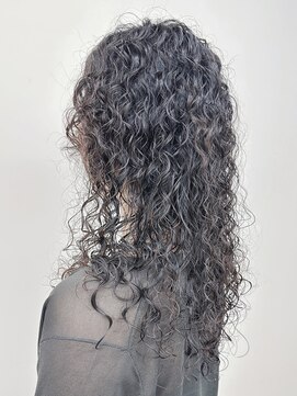 モリオ(morio) *ソバージュカーリーヘアハードパーマスパイラルパーマロング