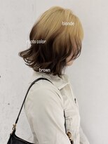 ソファ ヘア 仙台(Sofa) blonde brown