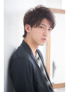 リッシュ 都賀店(Lish) メンズ２ブロックパーマ