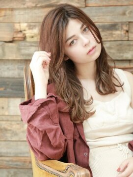 ネオリーブリノア 北千住東口店(Neolive Linoa) ゆるパーマ　ロングモテヘア