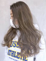 アイティーバイアルバム 八王子店(IT by ALBUM)&nbsp;オリーブベージュ_カーキグレージュマッシュショート_ba317133