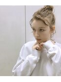 【色気をまとう】モテカジュ　お団子アレンジ