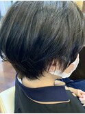 大人丸みショートヘア