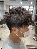 アフィックス ヘア 水天宮前店(affix hair) ソフトスパイラル×フェード