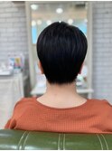 大人女子20代３０代４０代刈り上げなし丸みショート