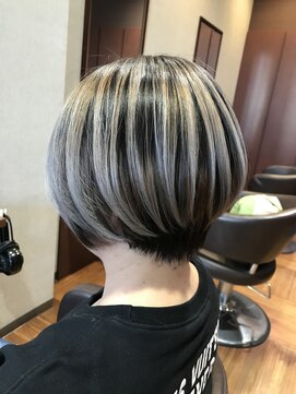 ベイ サロン タカミ(BAY SALON TAKAMI) ショートバレイヤージュ