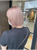 ペールピンクボブ