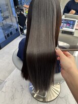 ロンド ストラーダ 心斎橋(Lond strada) イメチェンチェリーブラウンフェミニンロング