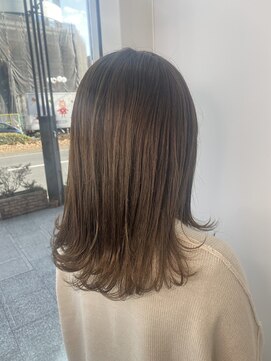 アンドバイモードケイズ (and by MODE K's) 【サロンスタイル】アッシュベージュカラー