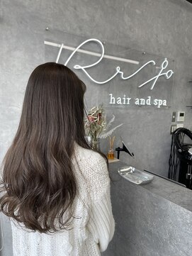アール(Rr) グレージュhair