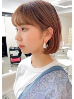 ノエ ナゴヤ(NOE NAGOYA)&nbsp;ボブ/髪質改善カラー/ラベンダー/艶