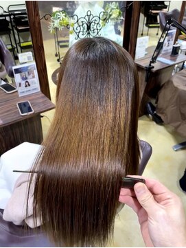 ヘアーメイクポリッシュ 桂店 髪質改善