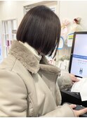 簡単スタイリング◎艶ボブ 【横須賀中央 Really】