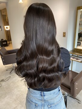 ドロシー 郡山桑野店(Dorothy) イメチェンハッシュカットフルバング似合わせレッドブラウン