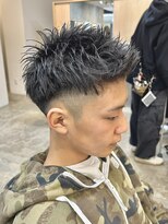 ニアウ 伊勢崎連取店(Niau)&nbsp;メンズマッシュパーマツイストスパイラルパーマ波巻きパーマ