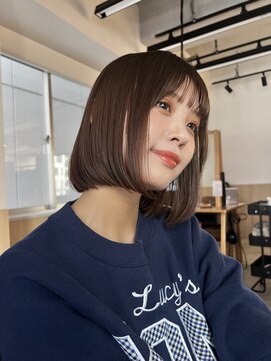 サンド 鹿児島中央(sand) @sei___sand韓国ボブ/きりっぱなし/鹿児島中央駅