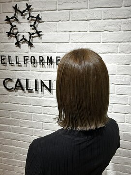 ヘア スパ ビューティー エールフォルム(HAIR SPA BEAUTY YELLFORME) 透明感オリーブグレージュ