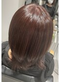 白髪染め使わない白髪染めで作るレイヤースタイル