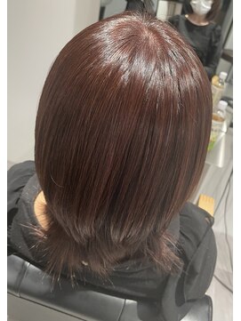 フク(FUKU) 白髪染め使わない白髪染めで作るレイヤースタイル