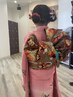 【松渕限定】お呼ばれヘアセット＋着付け　￥１１０００