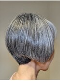 前下がりグラデーションボブ