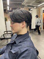 フラッグヘアー 博多駅前店(Flag HAIR) フェザーパーマ ニュアンスパーマ メンズ メンズカット
