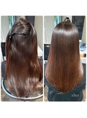 超高濃度水素プレミアムエイジングケアストレート#縮毛矯正