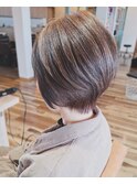 白髪ぼかしハイライト